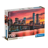 Clementoni 1500pc East River At Dusk Jigsaw Puzzle