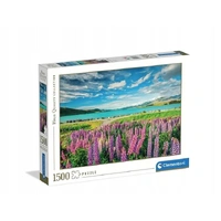 Clementoni 1500pc Lupins At Lake Tekapo Jigsaw Puzzle