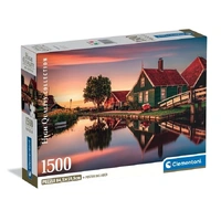 Clementoni 1500pc Zaanse Schans Jigsaw Puzzle