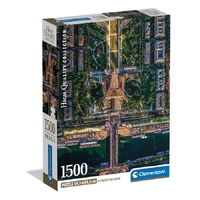 Clementoni 1500pc Flying Over Paris Jigsaw Puzzle