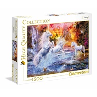Clementoni 1500pce Wild Unicorns Puzzle 31805