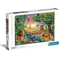 Clementoni 2000pc African Gathering Jigsaw Puzzle