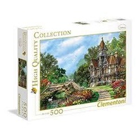 Clementoni 500pc Old Waterway Cottage Jigsaw Puzzle