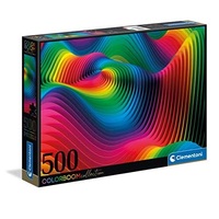 Clementoni 500pc Colourbloom Waves Jigsaw Puzzle