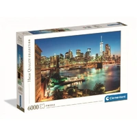 Clementoni 6000pc Brooklyn Bridge Lights Jigsaw Puzzle