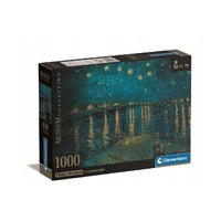 Clementoni 1000pc Starry Night Over Rhone (Van Gogh) Jigsaw Puzzle