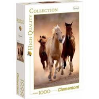 Clementoni 1000pce Running Horses Jigsaw Puzzle