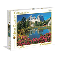 Clementoni 1000pc Passo Pordoi With a View to Sassolungo Jigsaw Puzzle