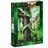 Clementoni 1000pc Anne Stokes - Kindred Spirits Jigsaw Puzzle