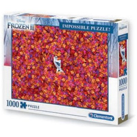 Clementoni 1000pc Disney Puzzle Frozen 2 Impossible Puzzle 