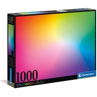 Clementoni 1000pc Colourbloom Pure Jigsaw Puzzle