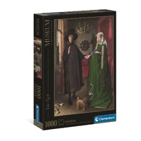 Clementoni 1000pc Van Eyck Arnolfini Portrait Museum Jigsaw Puzzle