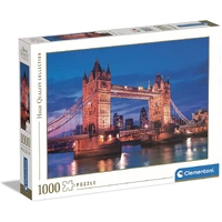 Clementoni 1000pc Tower Bridge At Night Jigsaw Puzzle