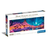 Clementoni 1000pc Night Over Lofoten Islands Panorama Jigsaw Puzzle