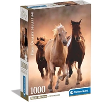 Clementoni 1000pc Running Horses Jigsaw Puzzle