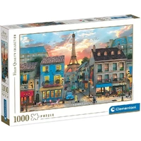 Clementoni 1000pc Streets Of Paris Jigsaw Puzzle