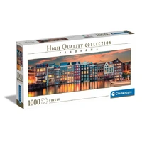 Clementoni 1000pc Bright Amsterdam Panorama Jigsaw Puzzle
