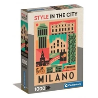 Clementoni 1000pc Milan (Style In City) Jigsaw Puzzle