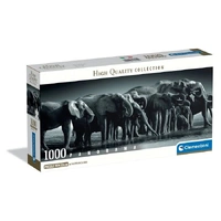 Clementoni 1000pc Herd Of Giants Panorama Jigsaw Puzzle