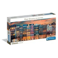 Clementoni 1000pc Bright Amsterdam Panorama Jigsaw Puzzle