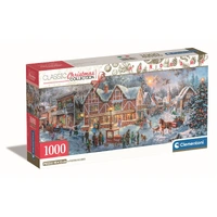 Clementoni 1000pc Getting Ready For Christmas (Xmas Coll) Panorama Jigsaw Puzzle