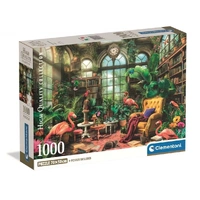 Clementoni 1000pc The Greenhouse Library Jigsaw Puzzle
