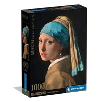 Clementoni 1000pc Girl W. Pearl Earring (Vermeer) Jigsaw Puzzle