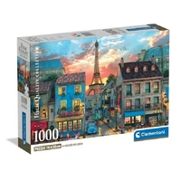 Clementoni 1000pc Streets Of Paris Jigsaw Puzzle