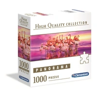Clementoni 1000pc  Flamingo Dance  Small Jigsaw Puzzle