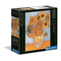 Clementoni 1000pc Sunflowers (Van Gogh) Jigsaw Puzzle
