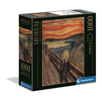 Clementoni 1000pc  The Scream Munch   Jigsaw Puzzle
