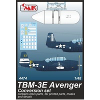 CMK 1/48 TBM-3E Avenger Conversion Set  / for Accurate/Academy kits