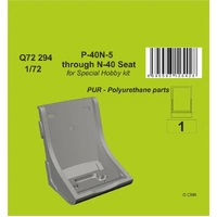 CMK 1/72 P-40N-5 through N-40 Seat for Special Hobby kits