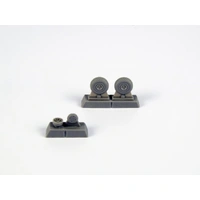 CMK 1/72 P-40 Wheels  Block Tread for Special Hobby kit