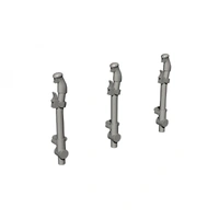 CMK 1/72 P-40E-N Control Columns (3 pcs.), for Special Hobby, Academy, Hasegawa, Sword, AZ