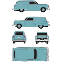 Classic Metal Works HO Ford Courier Delivery Blue CMW-30290