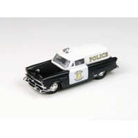 Classic Metal Works HO 1953 Ford Sedan Delivery Police CMW-30324