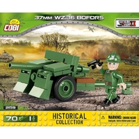 Cobi - World War II - 37mm WZ36 Bofors Construction Set