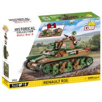 Cobi World War II - Renault R35 Tank (480 pieces)