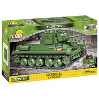 Cobi World War II - T-34-76 Tank (260 pieces)