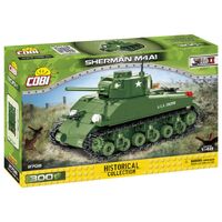 Cobi World War II - Sherman M4A1 Tank (300 pieces)