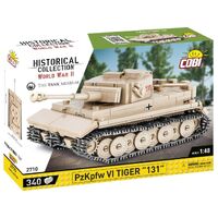Cobi WW2 Pzkpfw VI Tiger "131" 340 Piece Construction Set