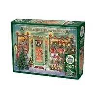 Cobble Hill Christmas Flower Shop 1000pc Jigsaw Puzzle