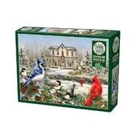 Cobble Hill 1000pc Country House Birds Jigsaw Puzzle 40039