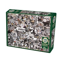 Cobble Hill 1000pc Black And White Animals Jigsaw Puzzle