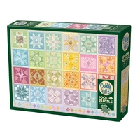Cobble Hill Star Quilt Seasons 1000pc Jigsaw Puzzle