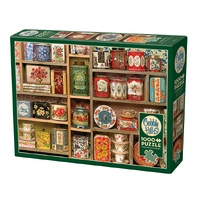 Cobble Hill 1000pc Vintage Tins Jigsaw Puzzle
