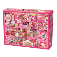 Cobble Hill 1000pc Rainbow Project Pink Jigsaw Puzzle
