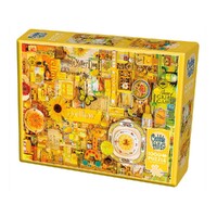 Cobble Hill 1000pc Rainbow Project Yellow Jigsaw Puzzle