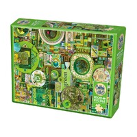 Cobble Hill 1000pc Rainbow Project Green Jigsaw Puzzle
